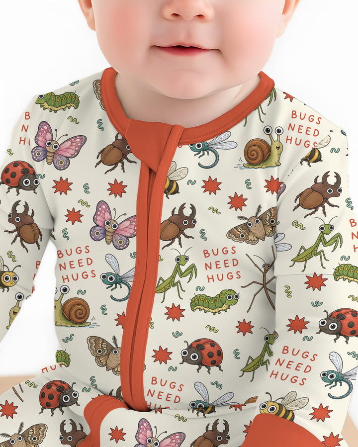 Bugs Need Hug Bamboo Convertible Zippy