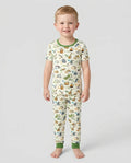 Zweiteiliges, kurzärmliges Pyjama-Set mit Marienkäfern