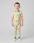 Zweiteiliges, kurzärmliges Pyjama-Set mit Marienkäfern