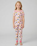 Vehicle Vocabulary Bamboo Two Piece Short Sleeve Pajama Set