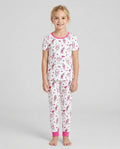 Cute Nurse Crew Bamboo Two Piece Short Sleeve Pajama Set