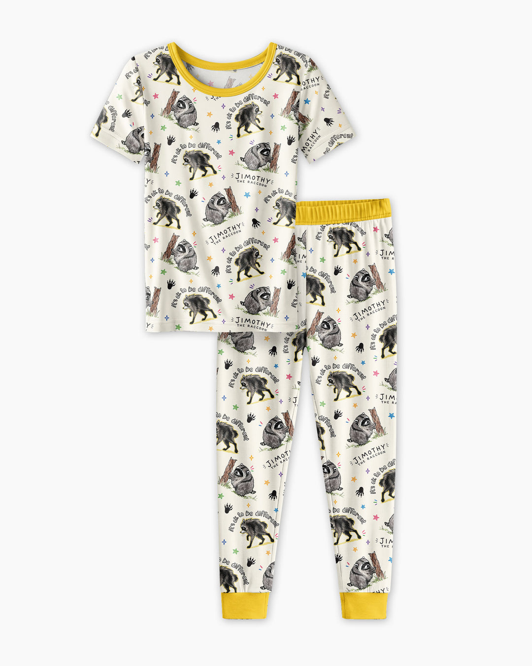 It's Okay to be Jimothy Bamboo Two Piece Short Sleeve Pajama Set