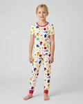 Zweiteiliges, kurzärmliges Pyjama-Set mit Marienkäfern