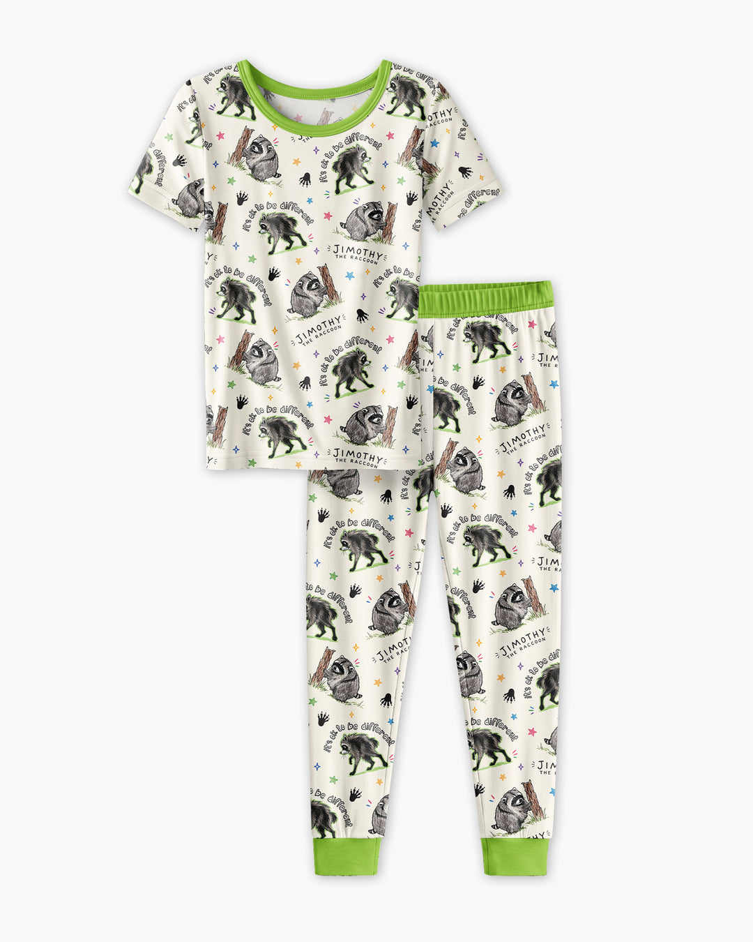It's Okay to be Jimothy Bamboo Two Piece Short Sleeve Pajama Set