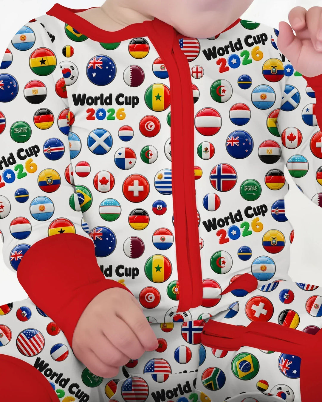 Soccer Cup All Country Balls Bamboo Convertible Zippy