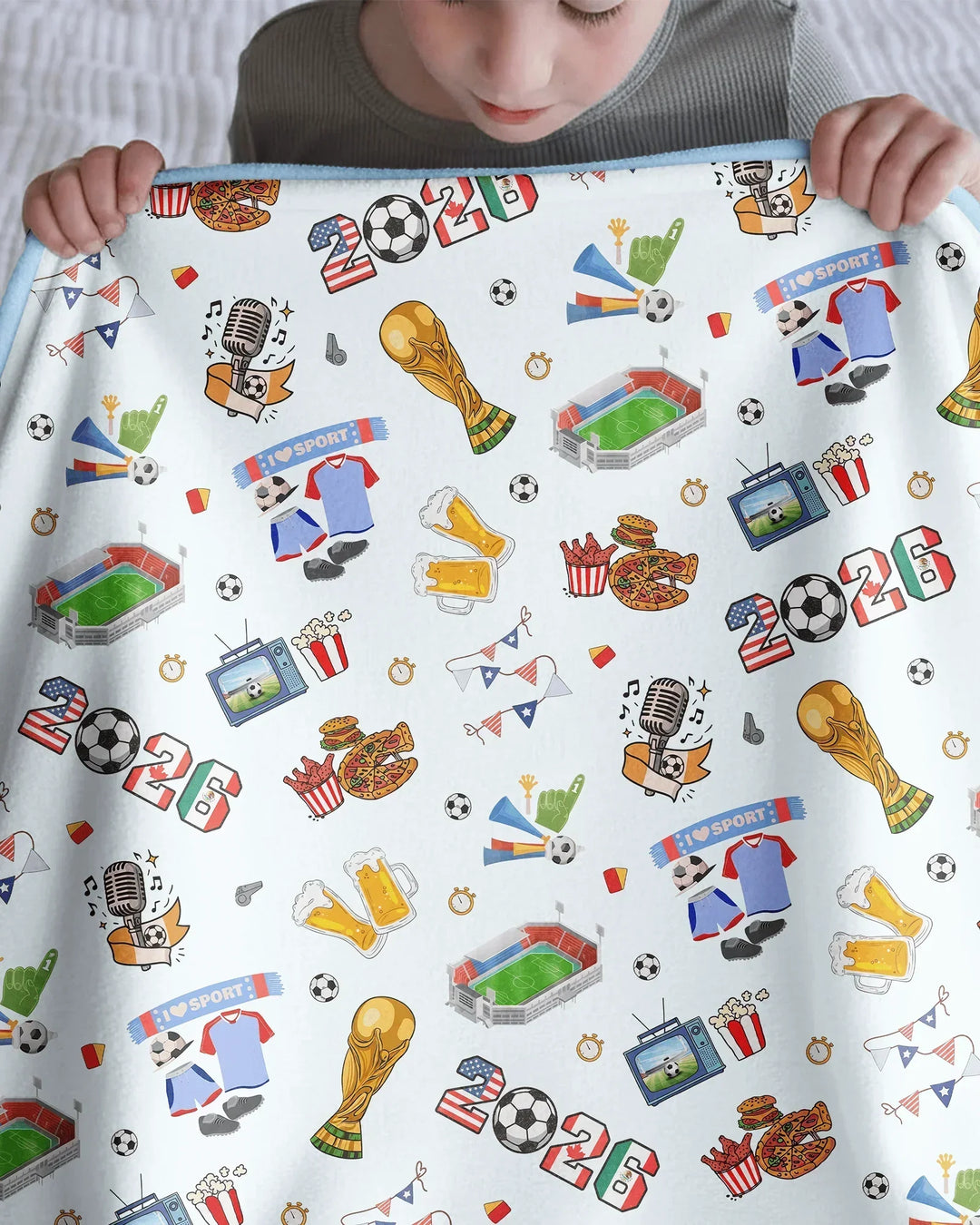 Dreaming of The Cup Bamboo Blanket
