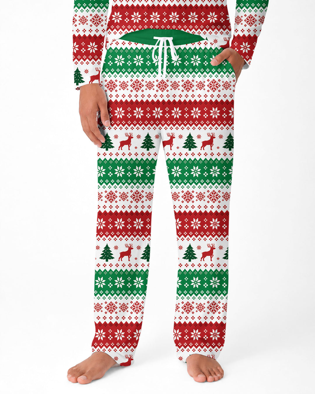 We Wish You Nothing Butt A Merry Christmas Bamboo Men's Pajama Set