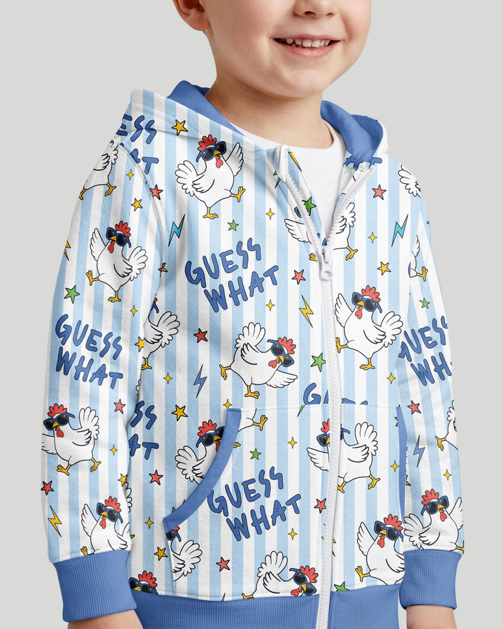 Guess What Chicken Butt! Bamboo Zip Hoodie