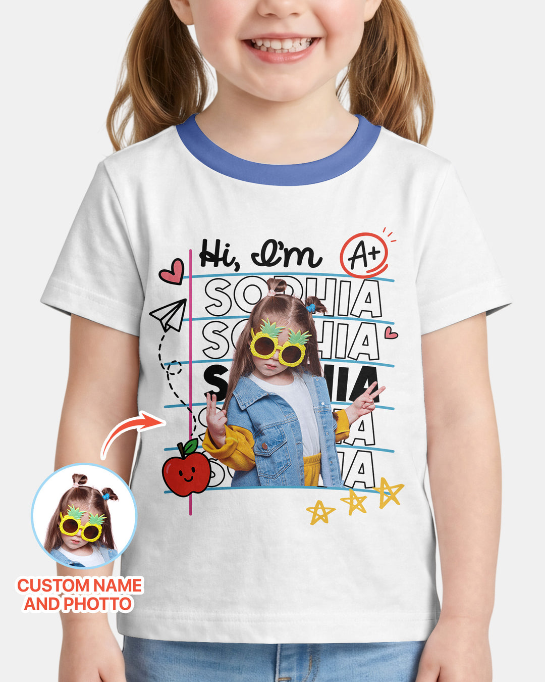 A Mark Baby Bamboo Crewneck T-Shirt