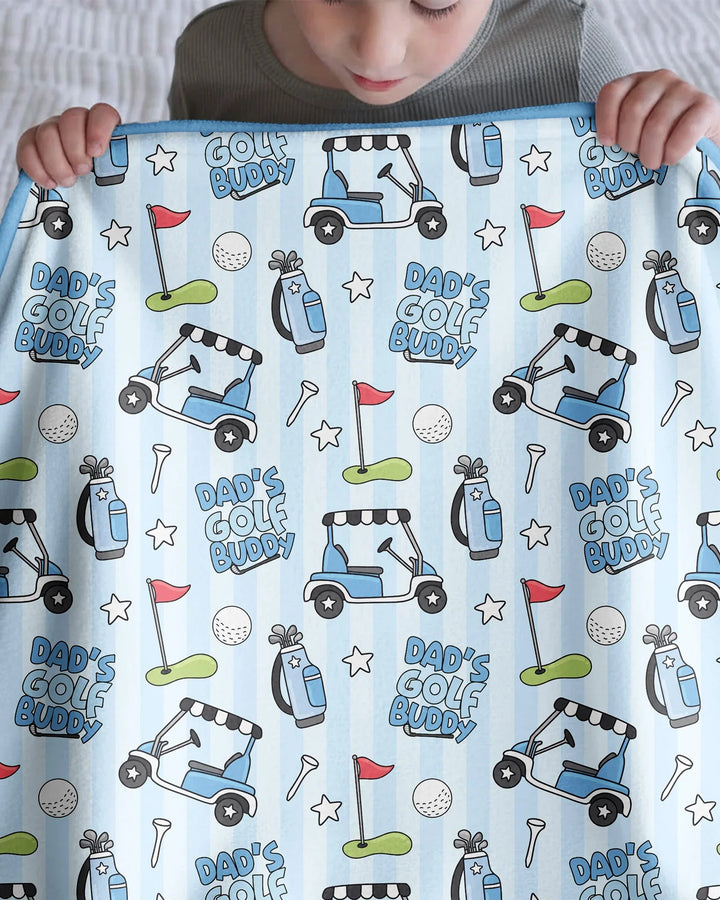 Dad's Golf Buddy Bamboo Blanket