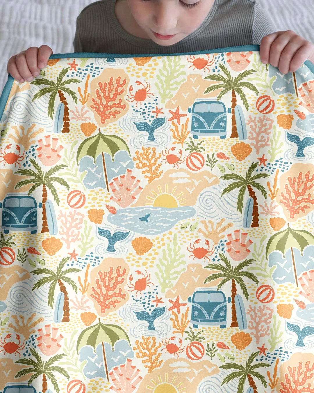 Beachy Boho Bamboo Blanket