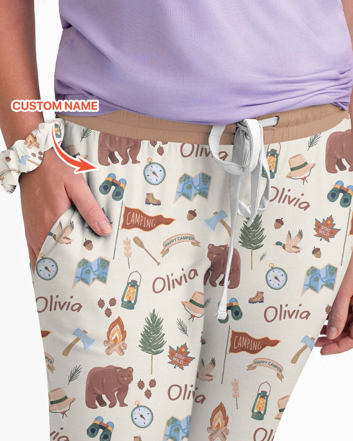 Vorlage Bambus Damen Pyjama Set