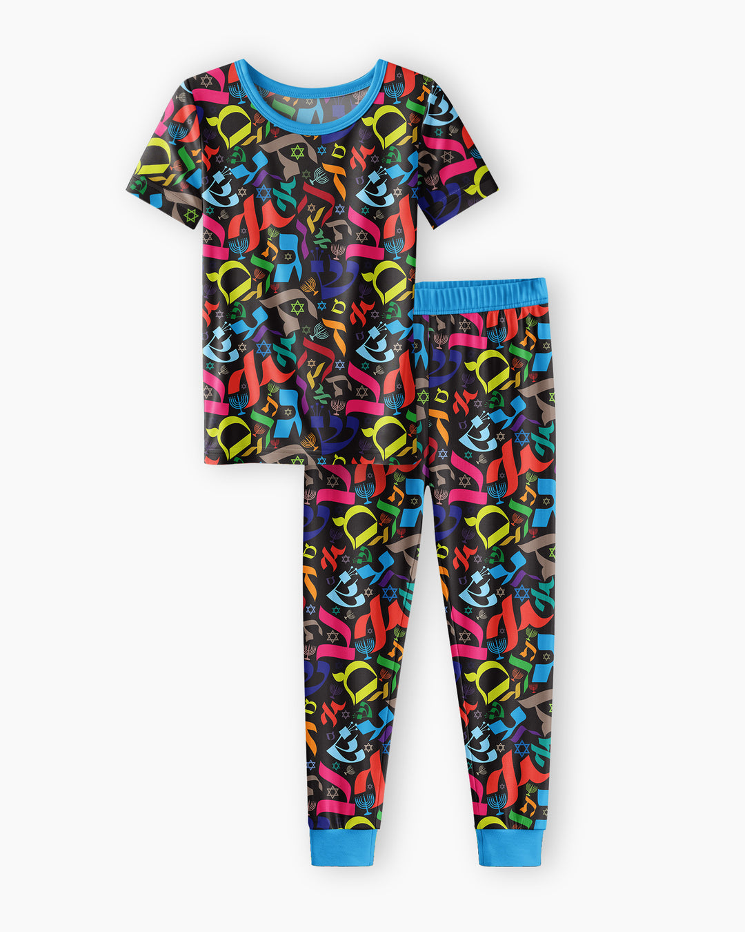 Zweiteiliges, kurzärmliges Pyjama-Set mit Marienkäfern
