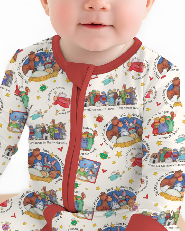 Away In A Manger Blessings Bamboo Convertible Zippy