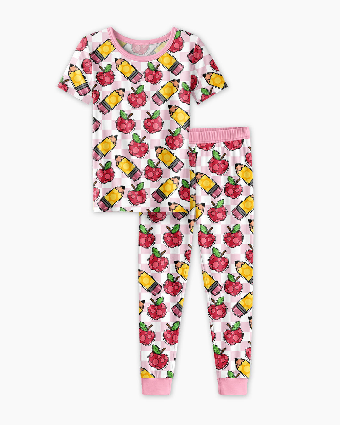 Zweiteiliges, kurzärmliges Pyjama-Set mit Marienkäfern