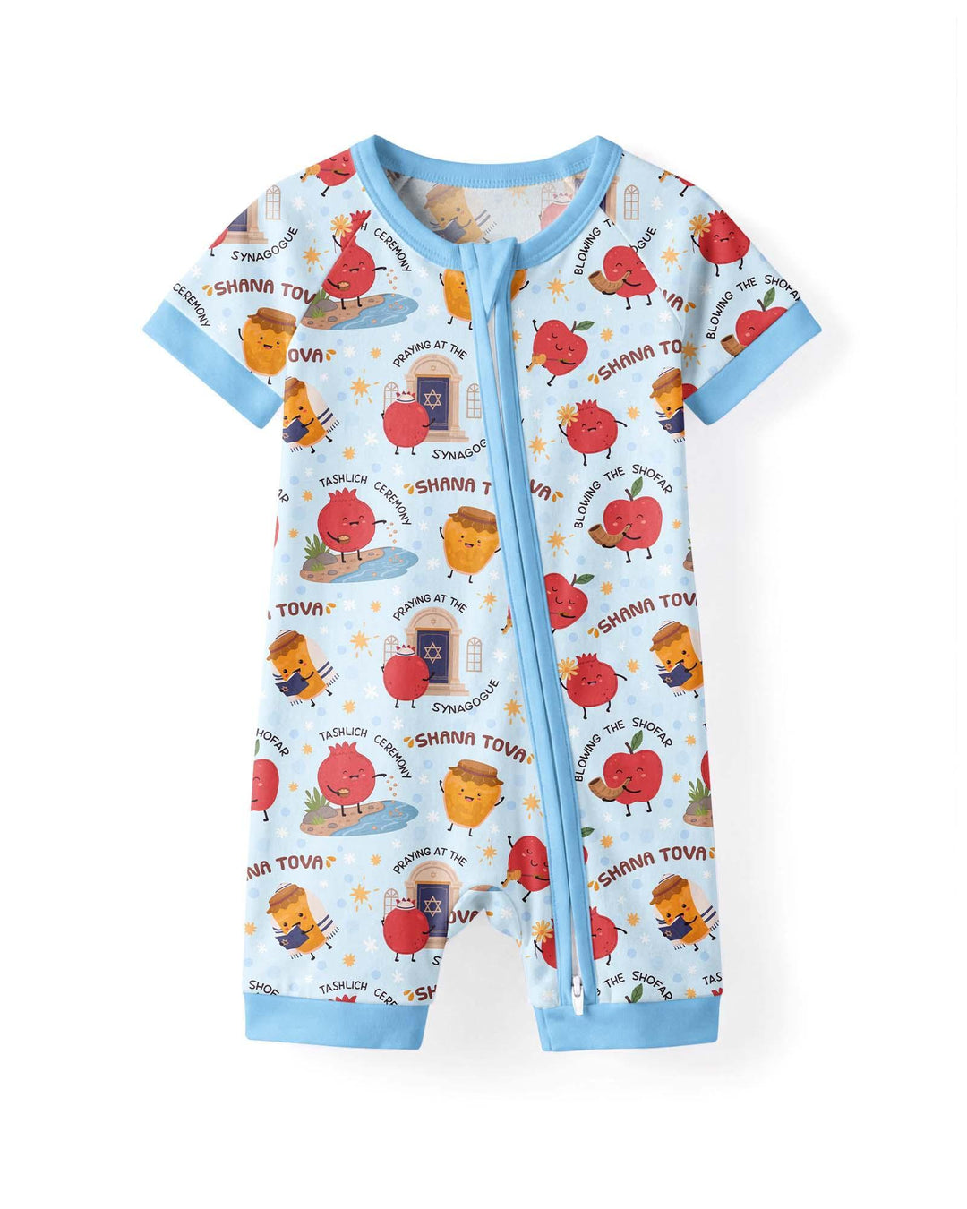 Sweet Sacred Moments Family Matching Bamboo Shorty Zippy