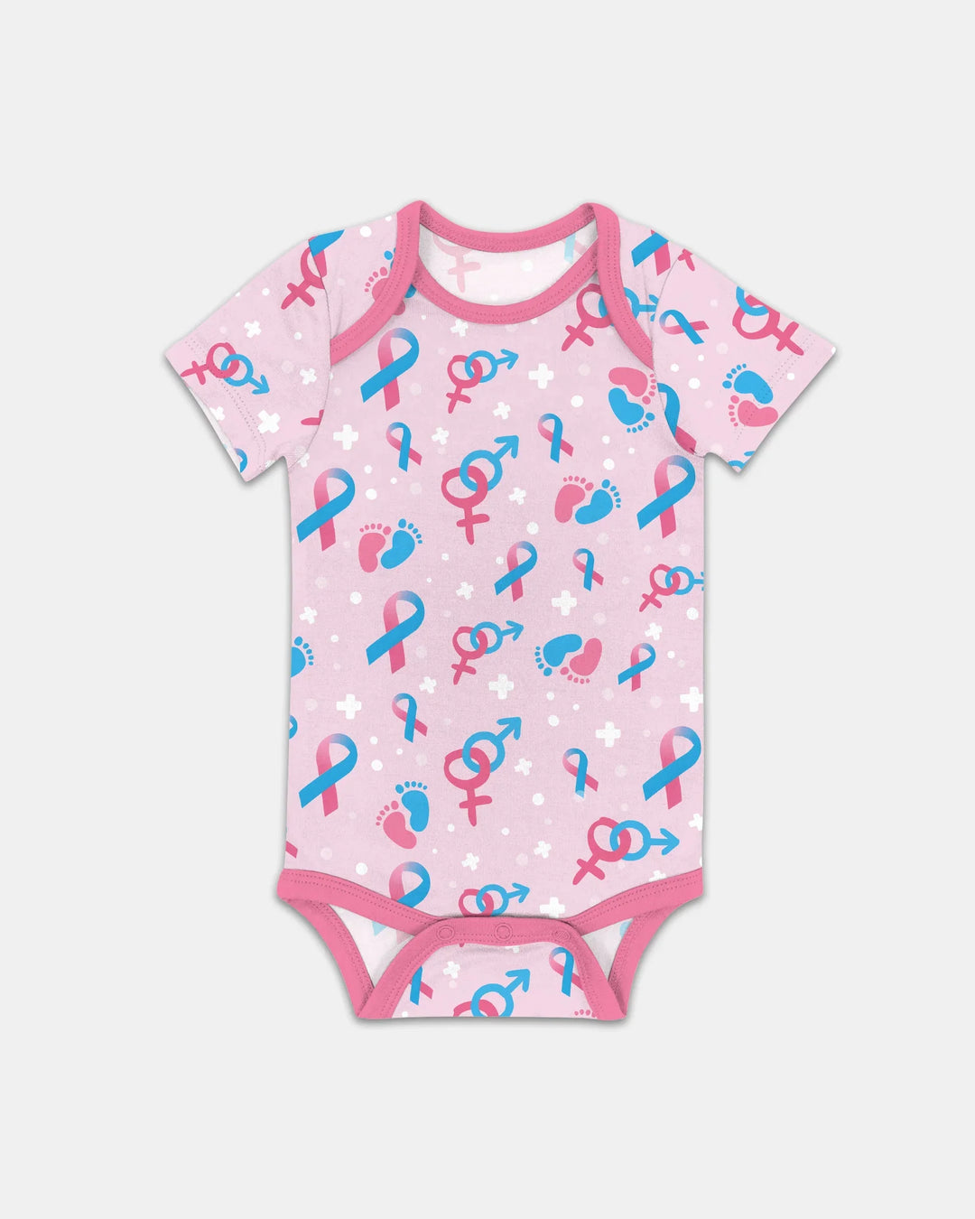 Gerippte Babykleidung mit individuellem Foto - Weich &amp; Skizzenhaft