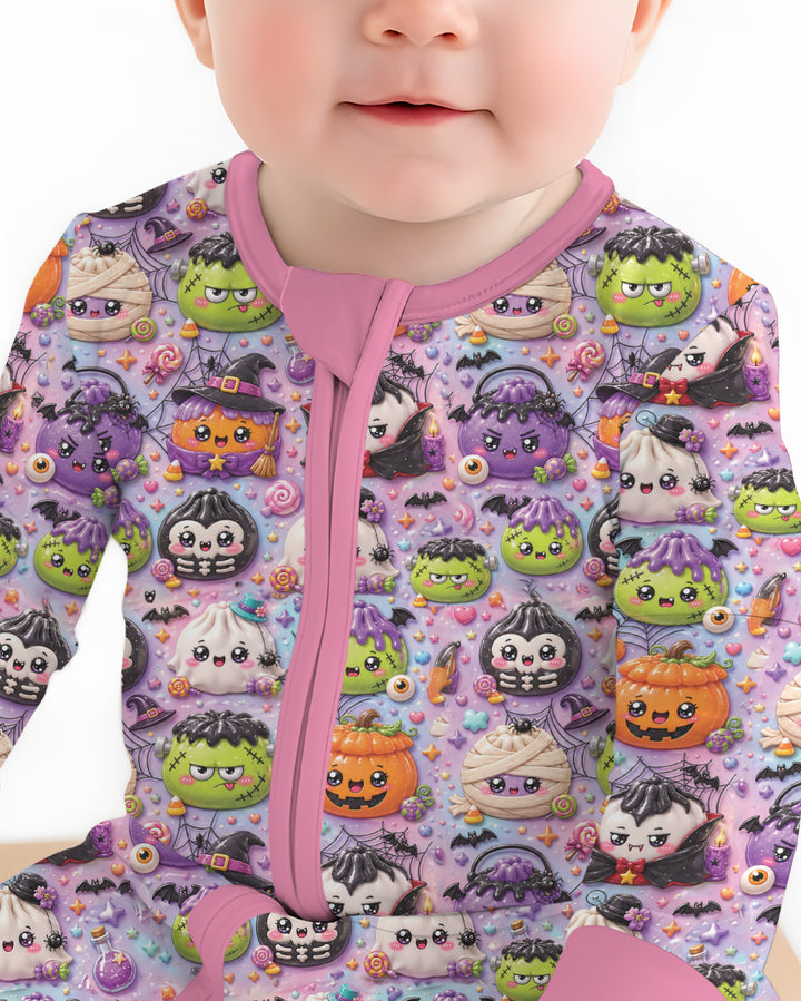 Spooky Dumplings Bamboo Convertible Zippy