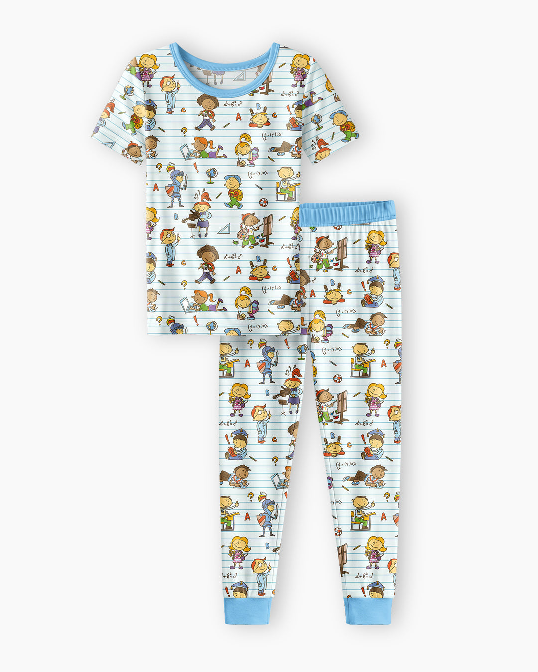 Zweiteiliges, kurzärmliges Pyjama-Set mit Marienkäfern