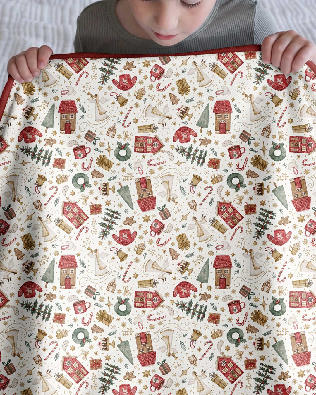 Magical Christmas Story Bamboo Blanket