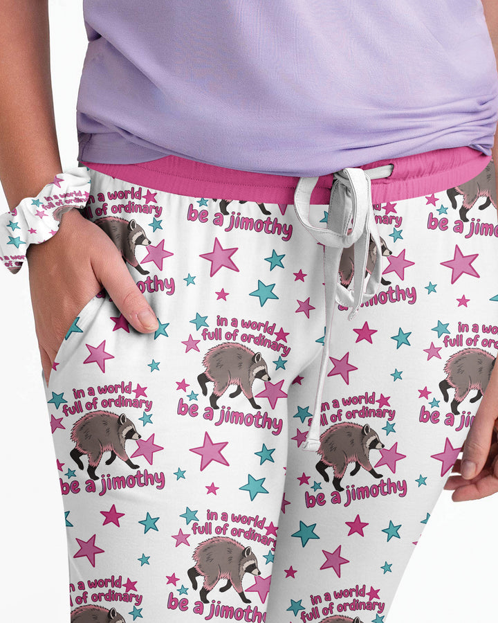 In A World Full Of Ordinary Be A Jimothy Bamboo Women Pajama Set