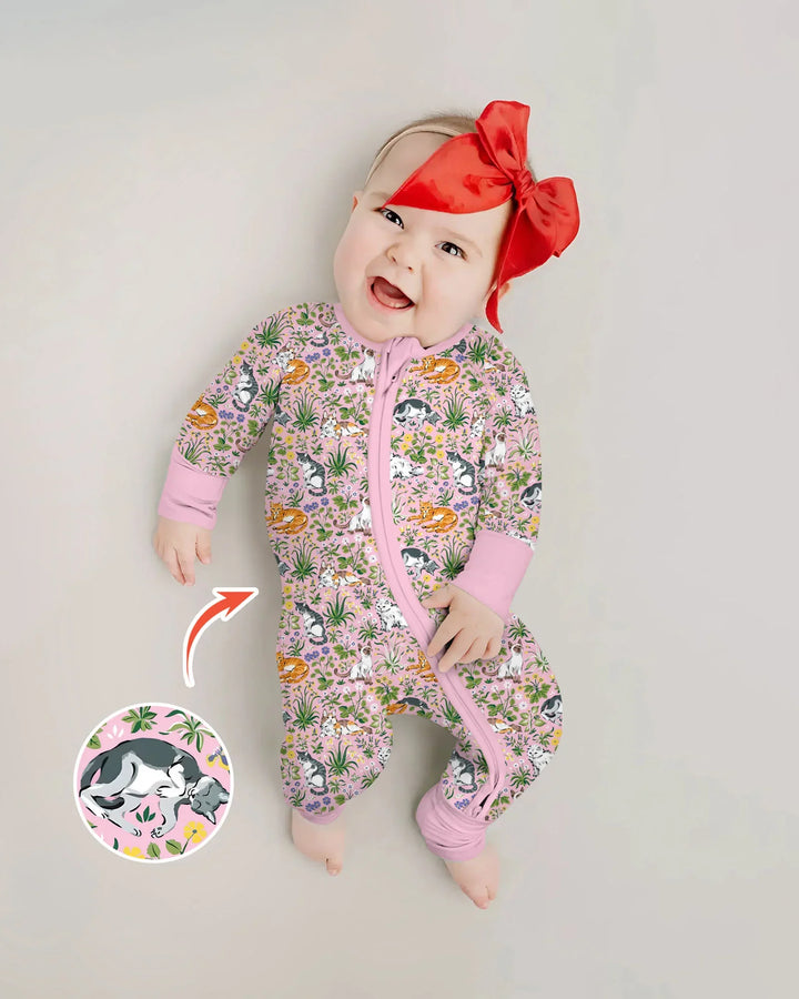 Gerippte Babykleidung mit individuellem Foto - Weich &amp; Skizzenhaft