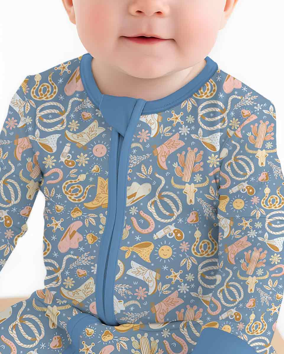 Gerippte Babykleidung mit individuellem Foto - Weich &amp; Skizzenhaft