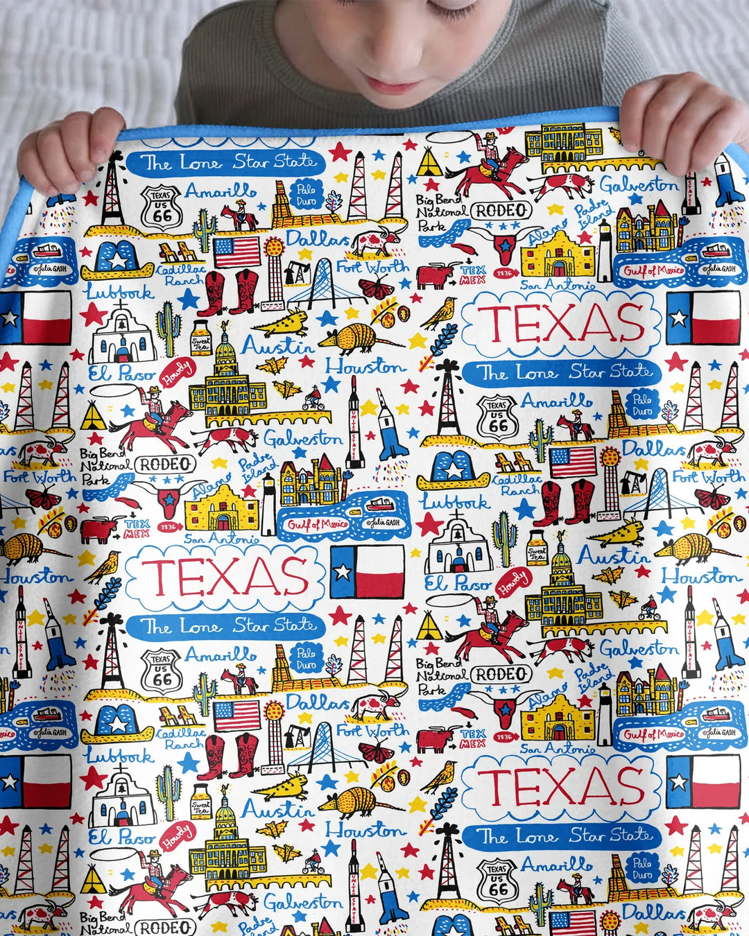 Lone Star State Bamboo Blanket