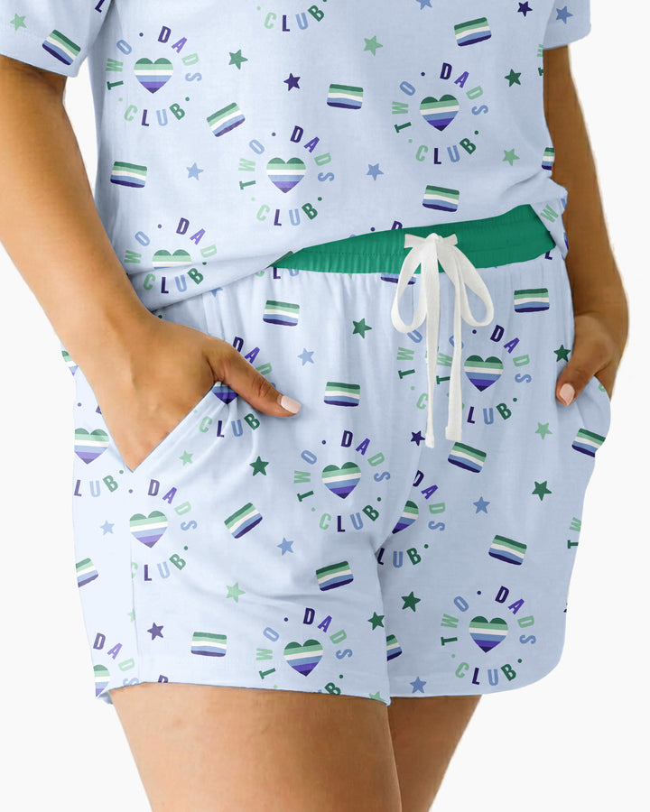 Love Makes Family Bamboo Women Short Sleeve Short Pajama Set