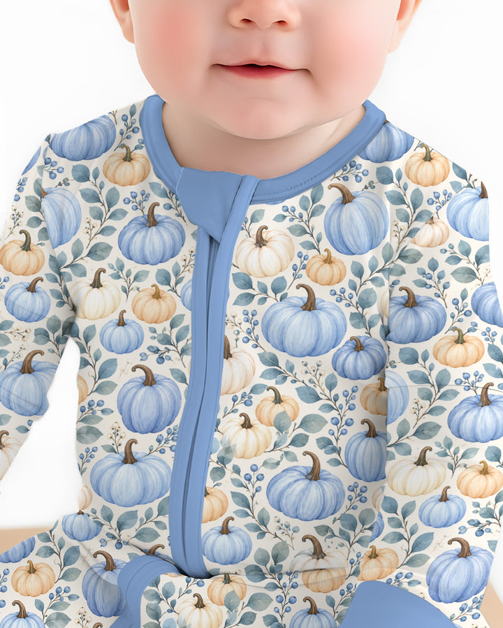 Pumpkin Cozy Fall Bamboo Convertible Zippy