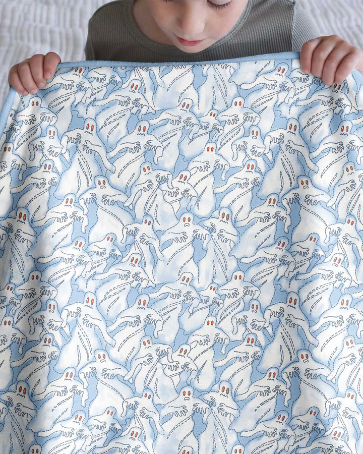 Ghostly Threads Bamboo Blanket