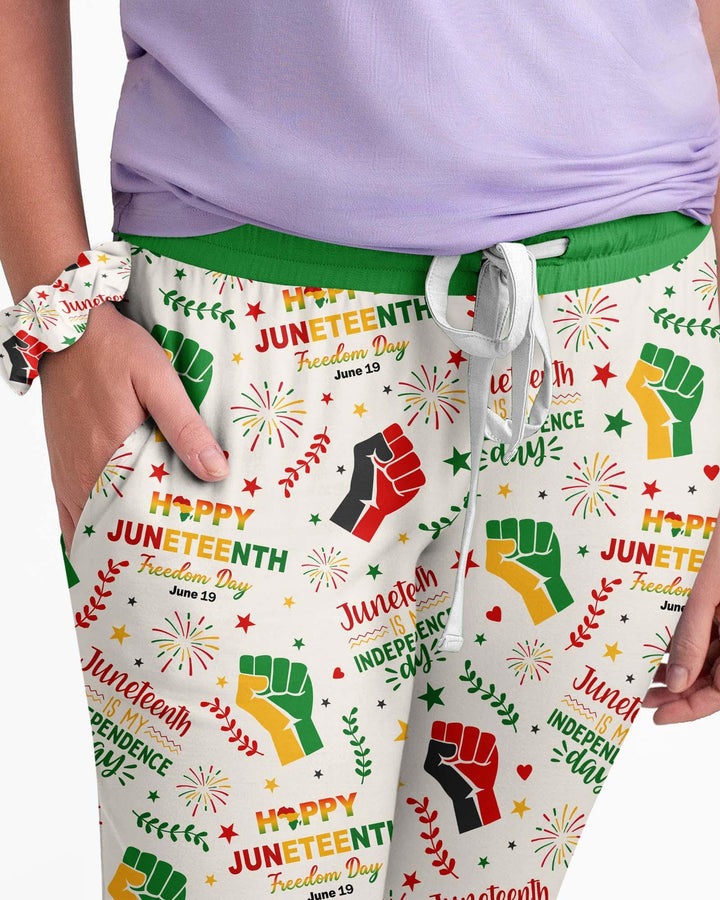 Plantilla de conjunto de pijama de mujer de bambú