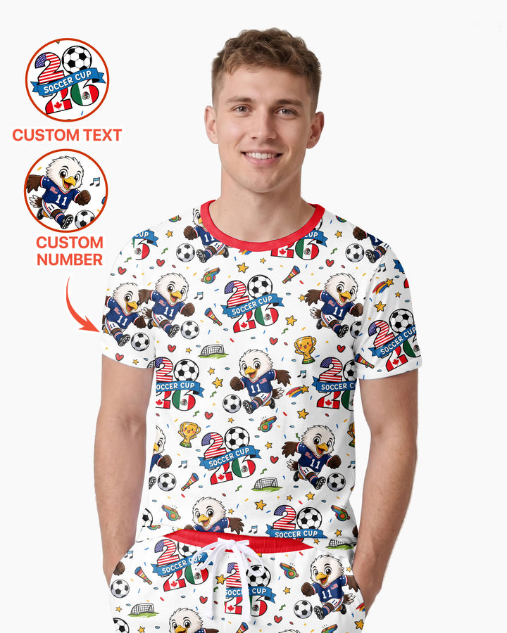 Conjunto de tractor de granja de bambú para hombres – Robusto y relajado