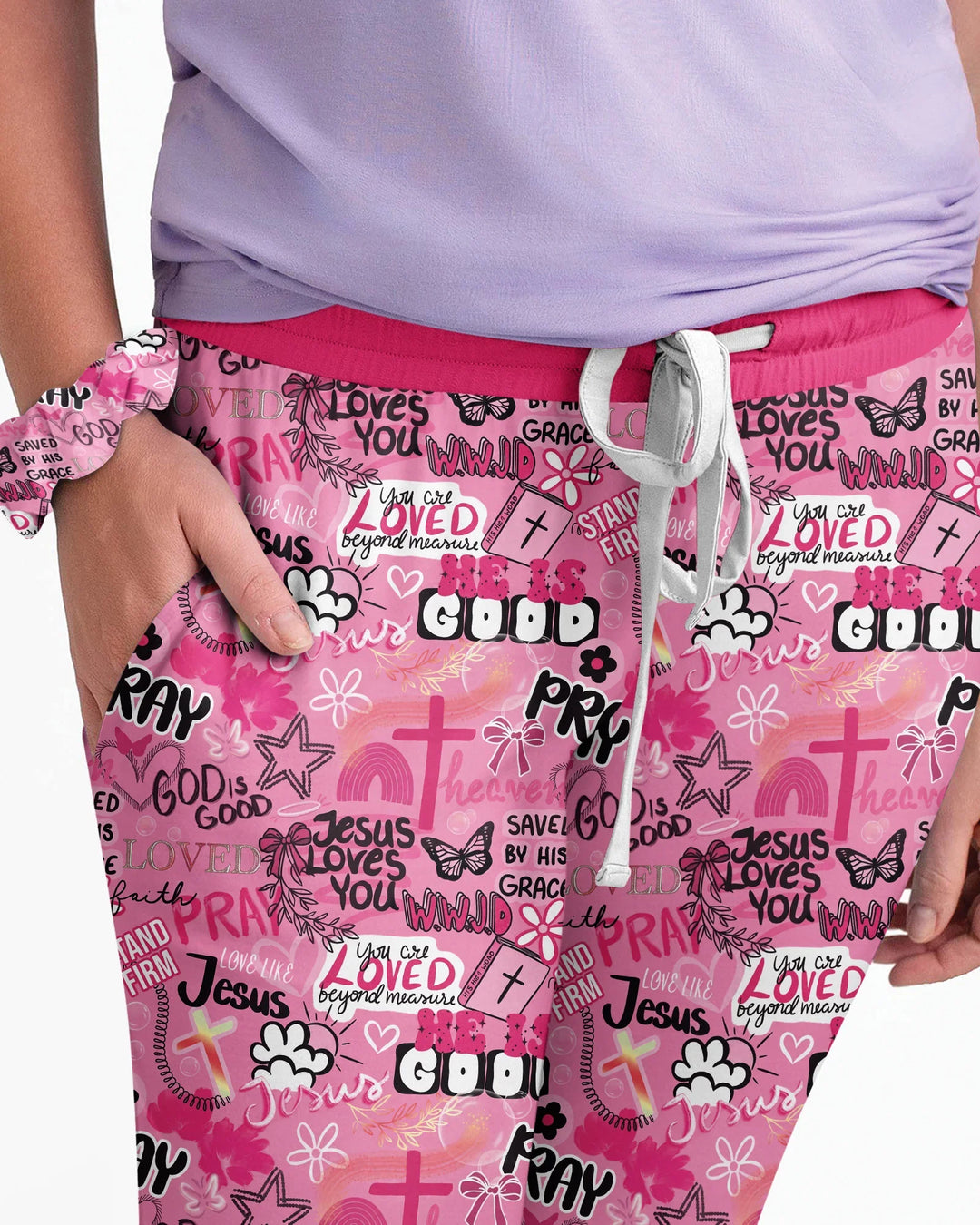 Plantilla de conjunto de pijama de mujer de bambú