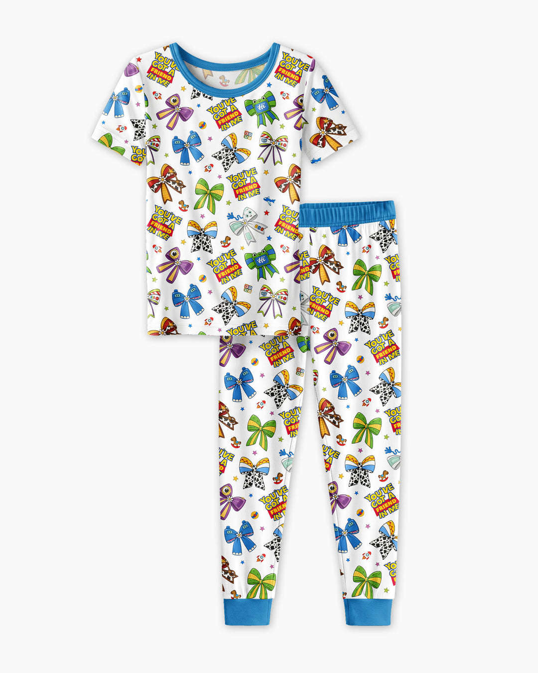 Zweiteiliges, kurzärmliges Pyjama-Set mit Marienkäfern