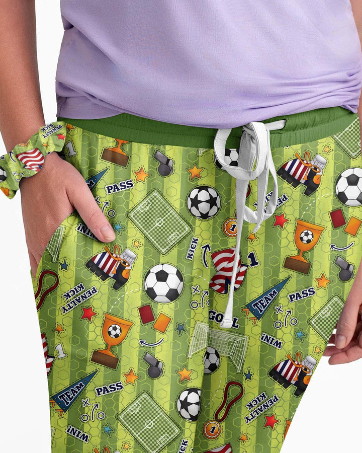 Plantilla de conjunto de pijama de mujer de bambú