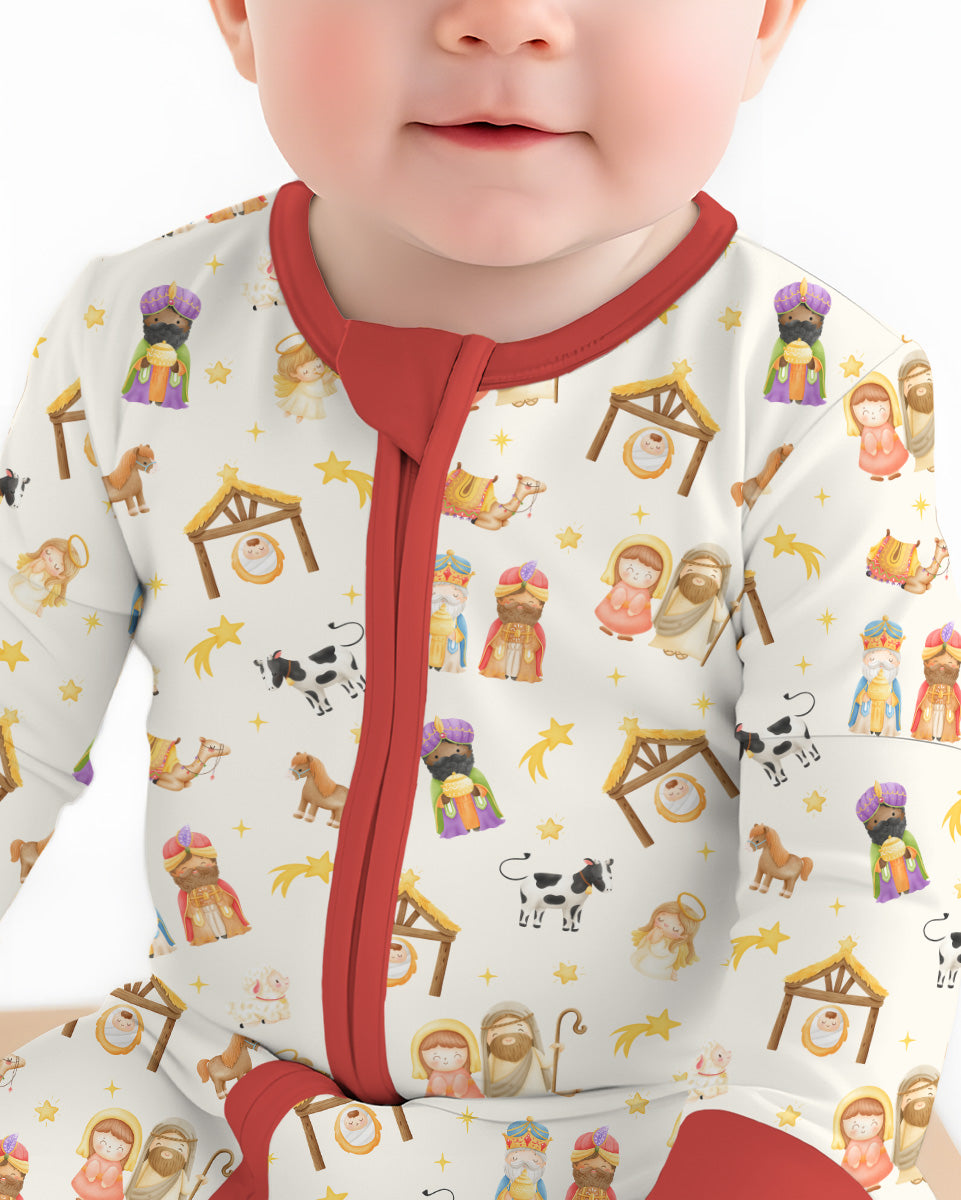 Away In A Manger Bamboo Convertible Zippy