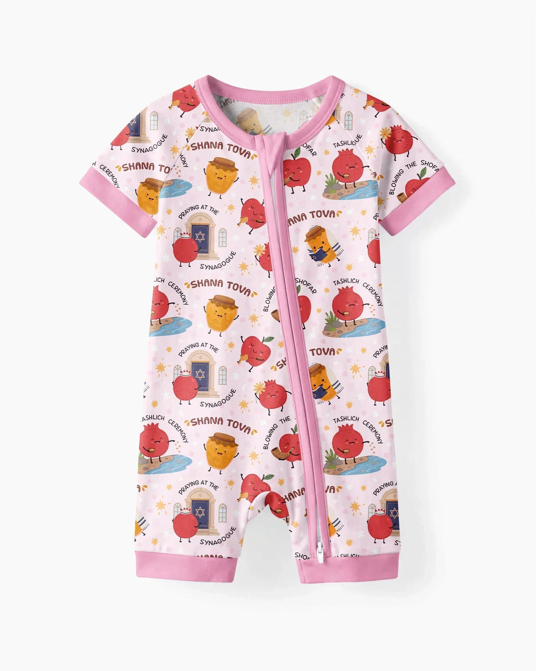 Sweet Sacred Moments Family Matching Bamboo Shorty Zippy