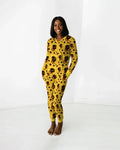 Sunflower Sunaya Custom Bamboo Women Pajama Set