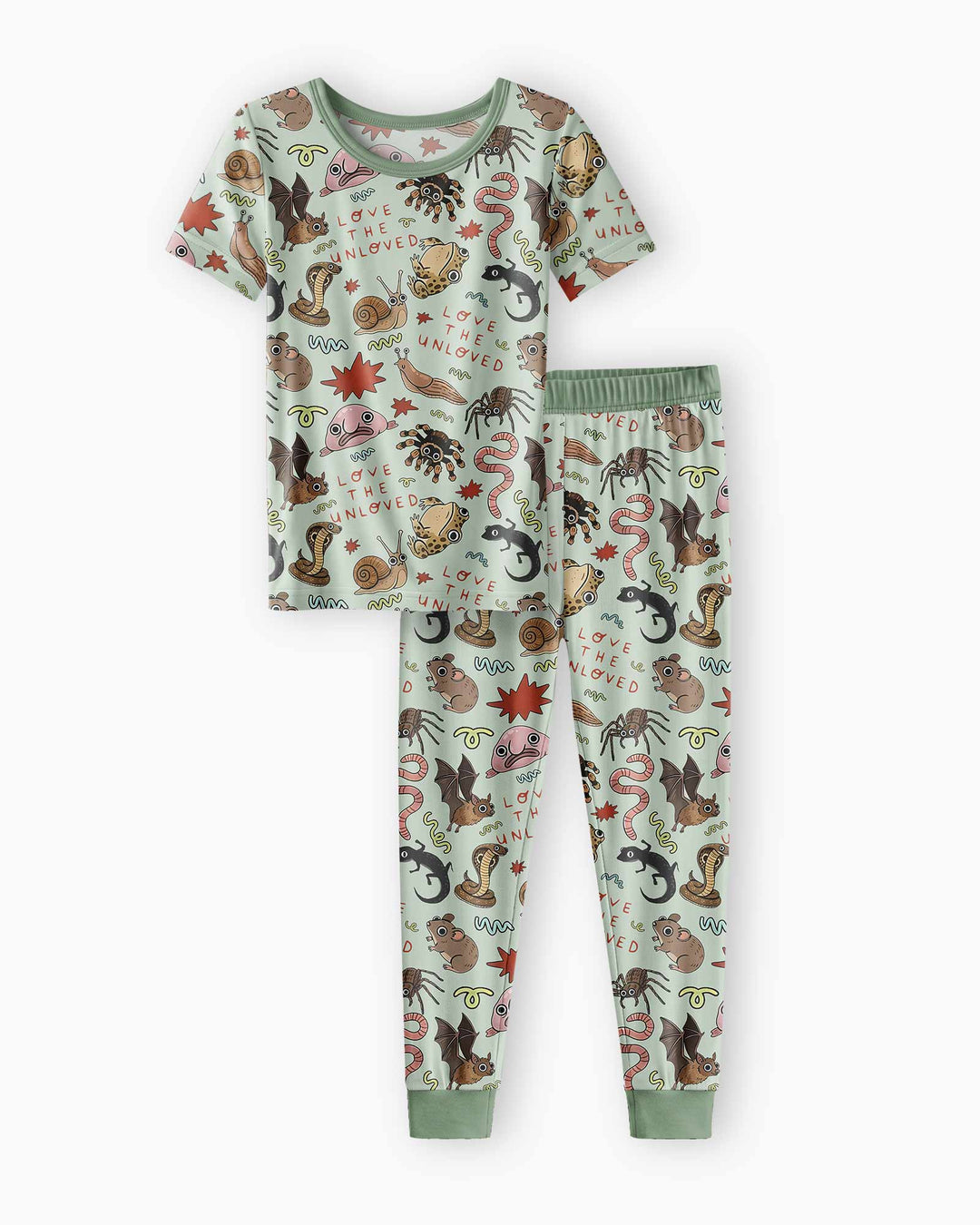 Love the Unloved Bamboo Two Piece Short Sleeve Pajama Set