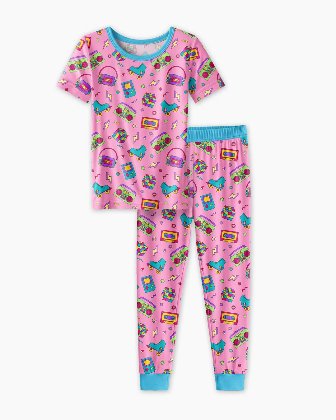 Zweiteiliges, kurzärmliges Pyjama-Set mit Marienkäfern