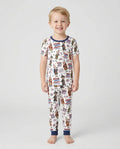 Zweiteiliges, kurzärmliges Pyjama-Set mit Marienkäfern