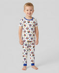 World Soccer North America 2026 Family Matching Bamboo Two Piece Short Sleeve Pajama Set