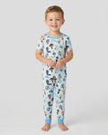 Zweiteiliges, kurzärmliges Pyjama-Set mit Marienkäfern