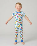 Zweiteiliges, kurzärmliges Pyjama-Set mit Marienkäfern