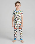 Zweiteiliges, kurzärmliges Pyjama-Set mit Marienkäfern