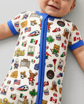 Soccer Cup 2026 Family Matching Bamboo Shorty Zippy