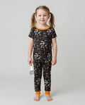 Backyard BBQ Party Family Matching Bamboo Two Piece Short Sleeve Pajama Set