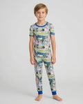 Zweiteiliges, kurzärmliges Pyjama-Set mit Marienkäfern