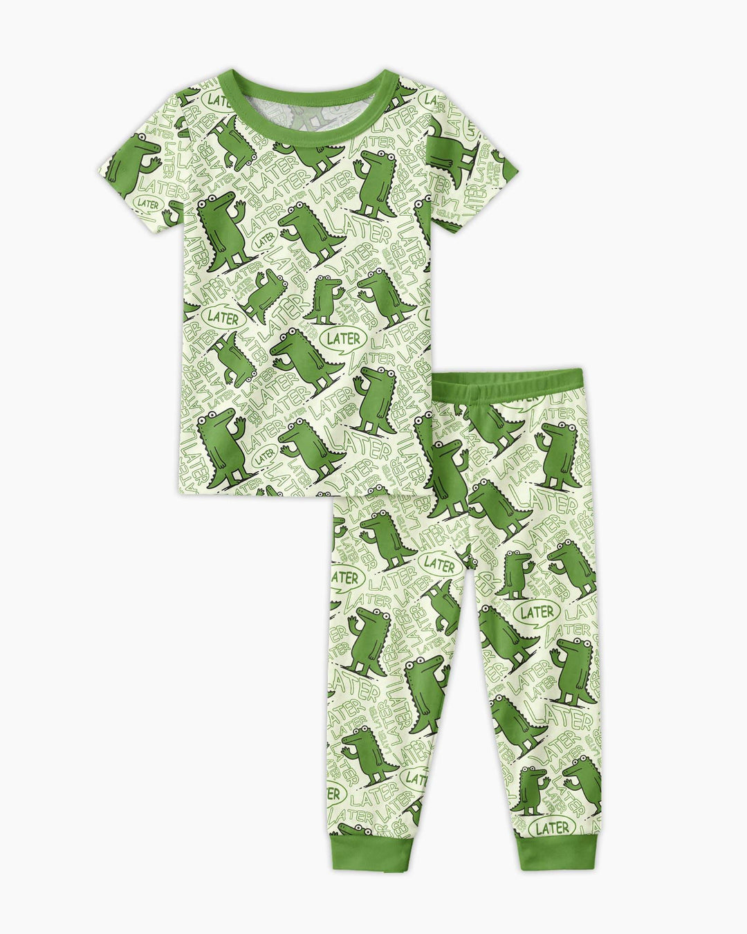 Zweiteiliges, kurzärmliges Pyjama-Set mit Marienkäfern